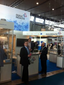 MedTec Messe Stand Vernetzung