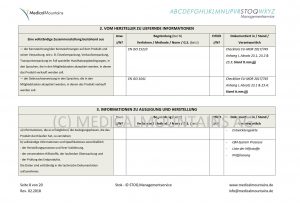 MDR Checkliste